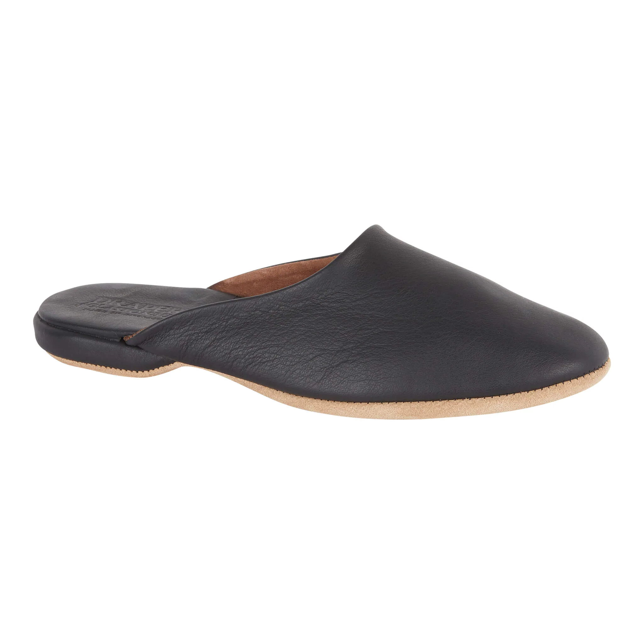 WILLIAM Mens Leather Mule Slippers – Image 2