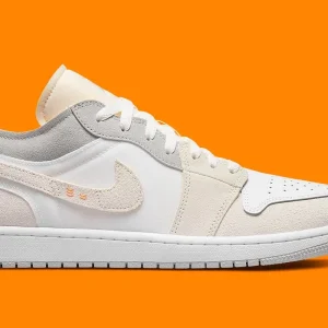 Air Jordan 1 Low Inside Out White Phantom