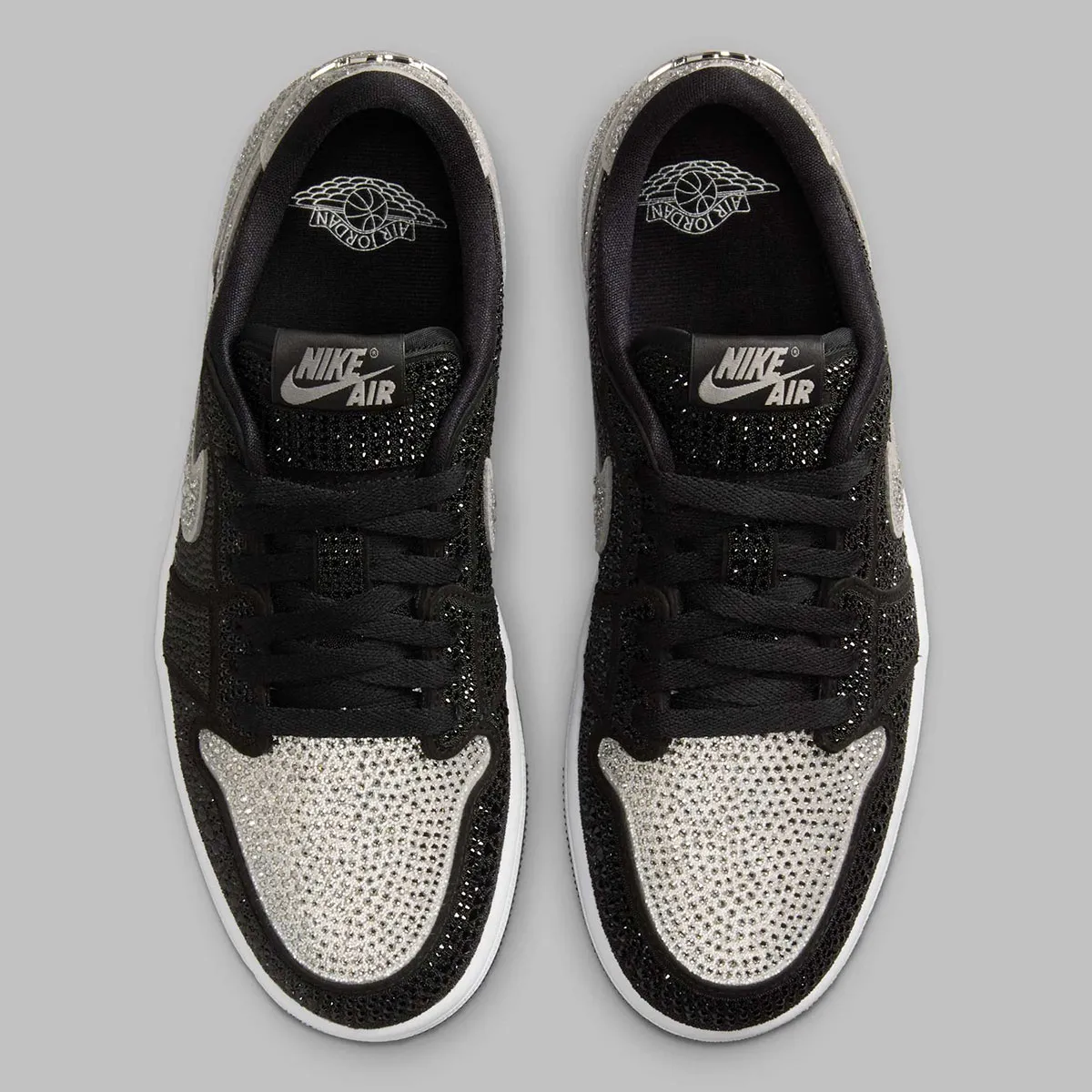 Jordan 1 Retro Low OG Swarovski Stealth – Image 4