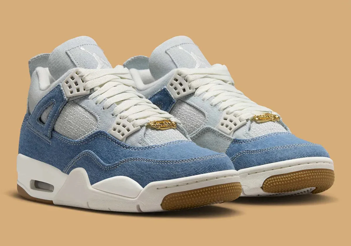 Jordan 4 Retro TEX Denim Worn Blue – Image 3