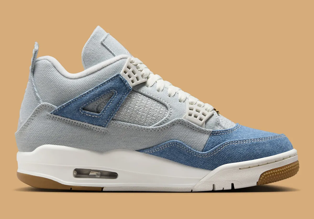Jordan 4 Retro TEX Denim Worn Blue – Image 4