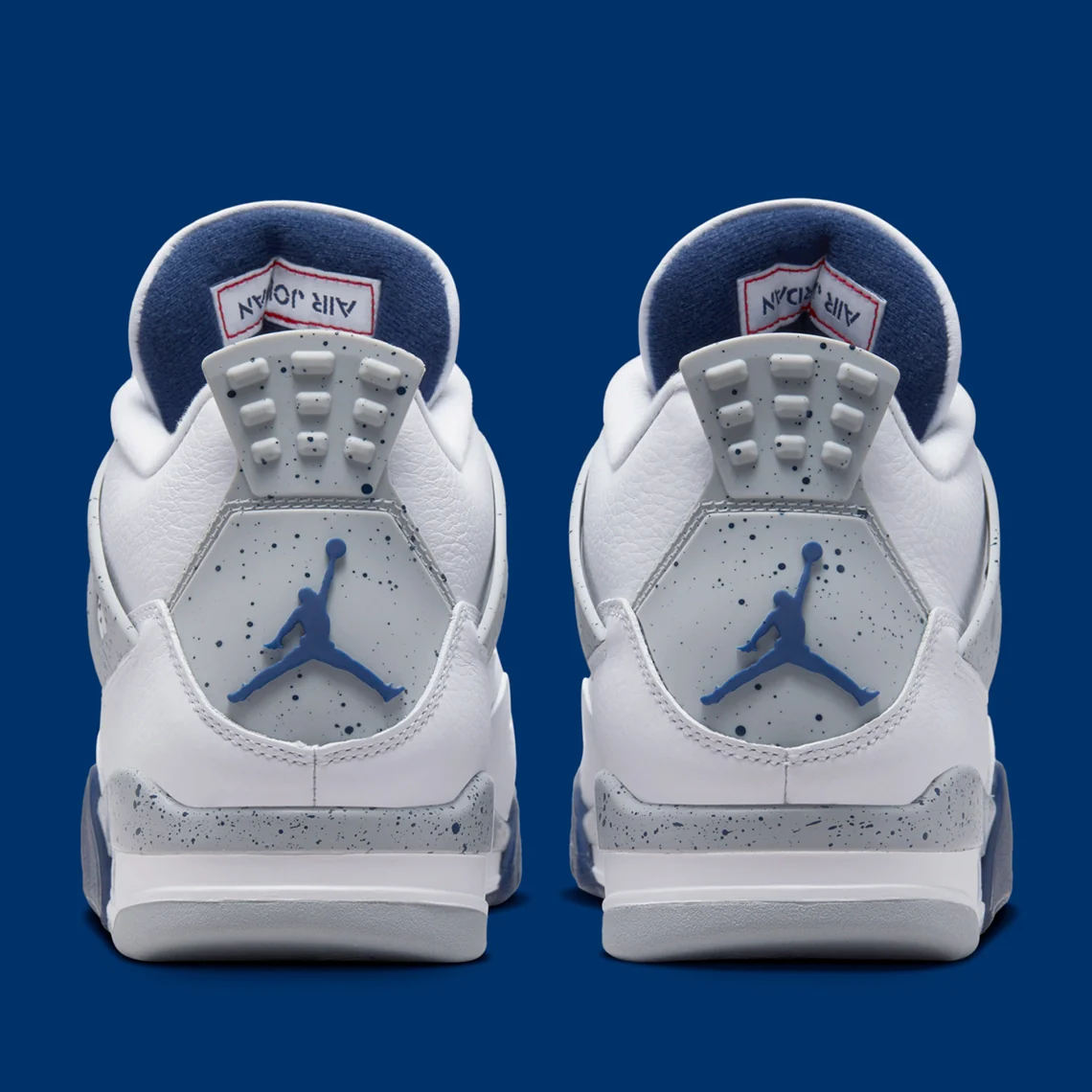 Jordan 4 Retro White Midnight Navy – Image 6