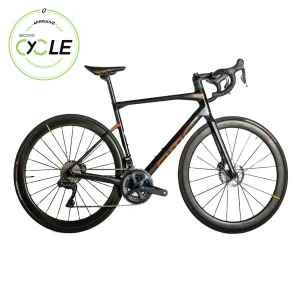 BMC Roadmachine 01 Four UDI2 Carbon/Orange Mavic Cosmic 54cm 2021 - Occasion