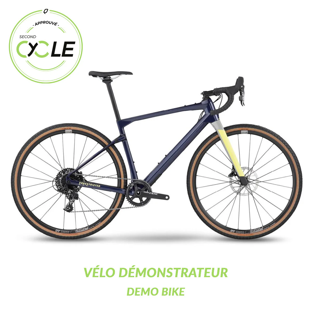 BMC Urs One apex1 bleu/jaune Medium - Démonstrateur – Image 2