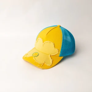 CASQUETTE TOROM JAUNE/BLEU