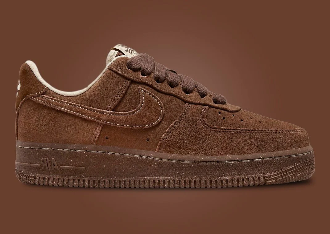 Nike Air Force 1 Low '07 Suede Cacao Wow – Image 2