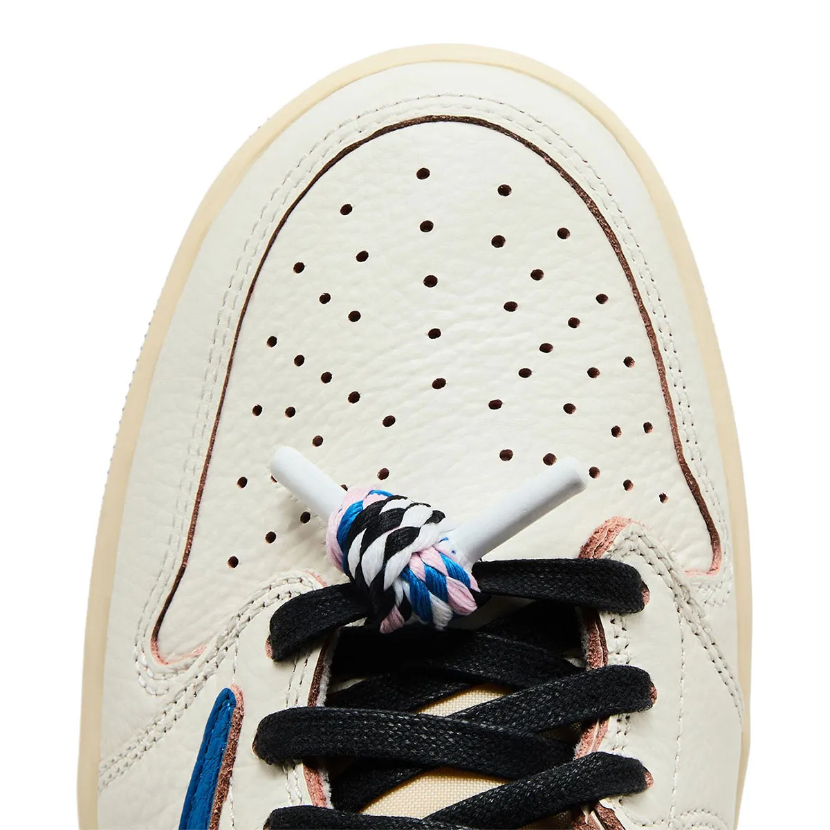 Jordan 1 Retro Low OG SP Fragment x Travis Scott Sail Military Blue – Image 7