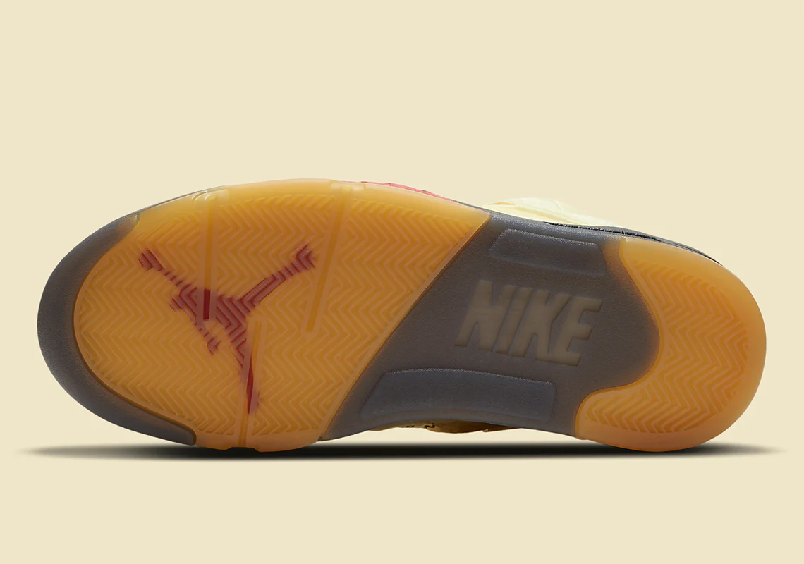 Air Jordan 5 Retro Off White Sail – Image 6