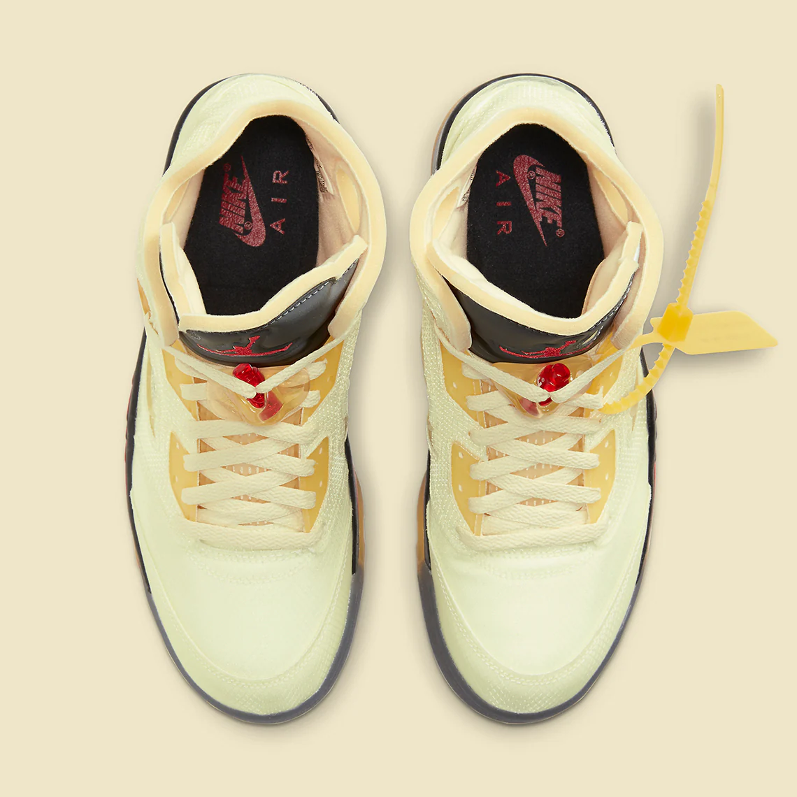 Air Jordan 5 Retro Off White Sail – Image 5
