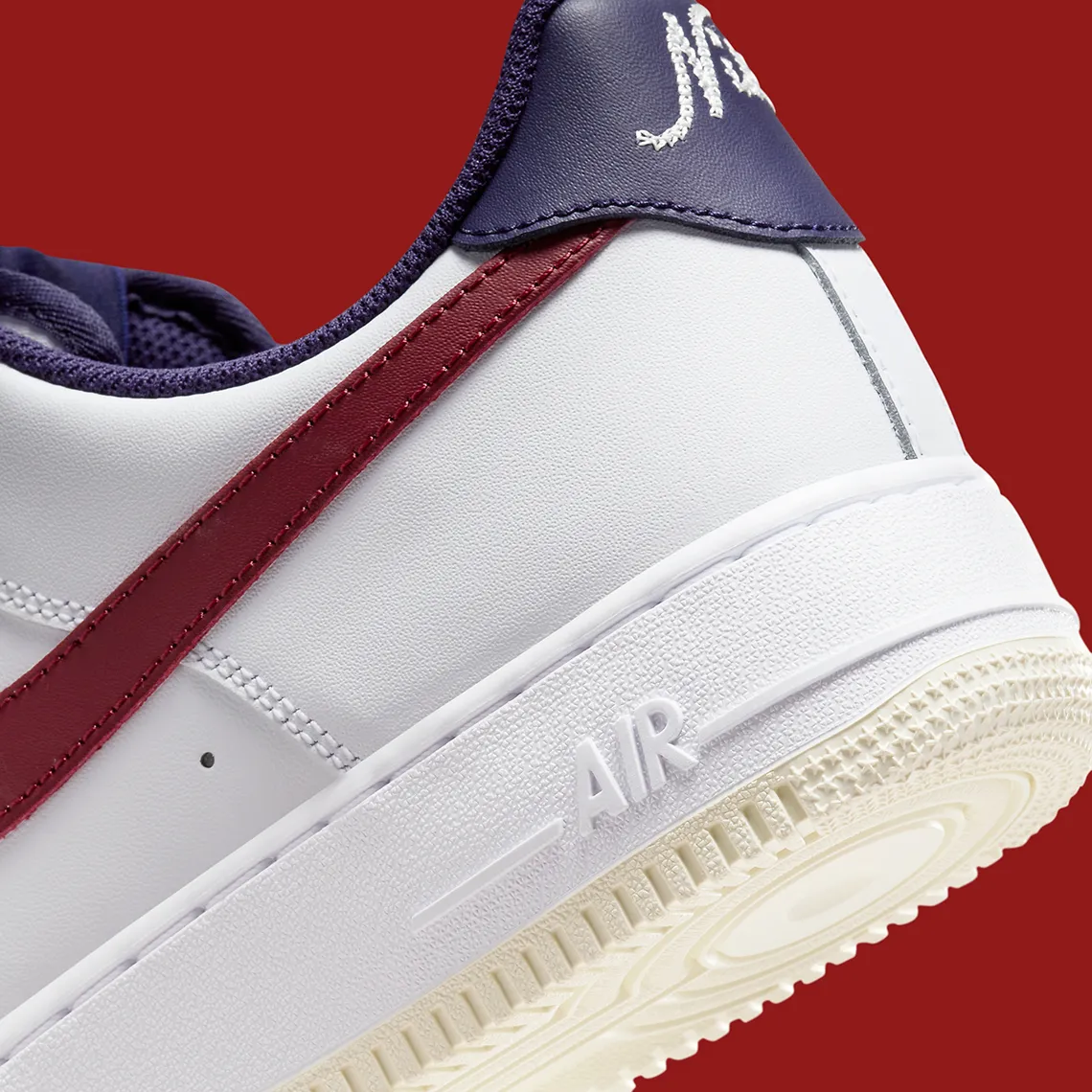 Nike Air Force 1 Low '07 From Nike To You Team Red Navy – Image 8