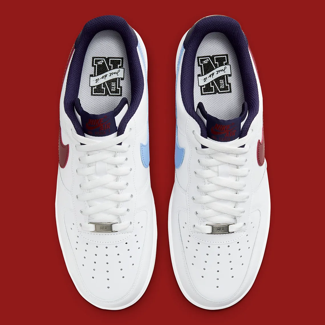 Nike Air Force 1 Low '07 From Nike To You Team Red Navy – Image 5