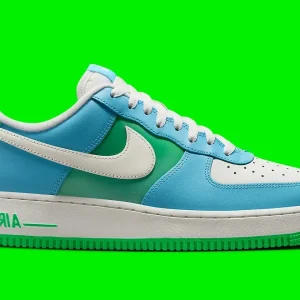 Nike Air Force 1 Low '07 Aquarius Blue Vapor Green