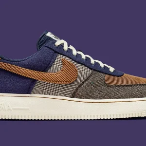 Nike Air Force 1 Low '07 PRM Tweed Midnight Navy Corduroy