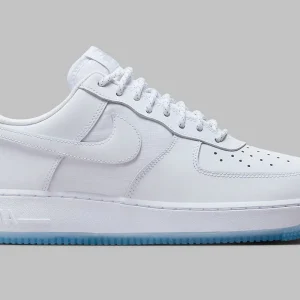 Nike Air Force 1 Low '07 White Ice Blue Sole
