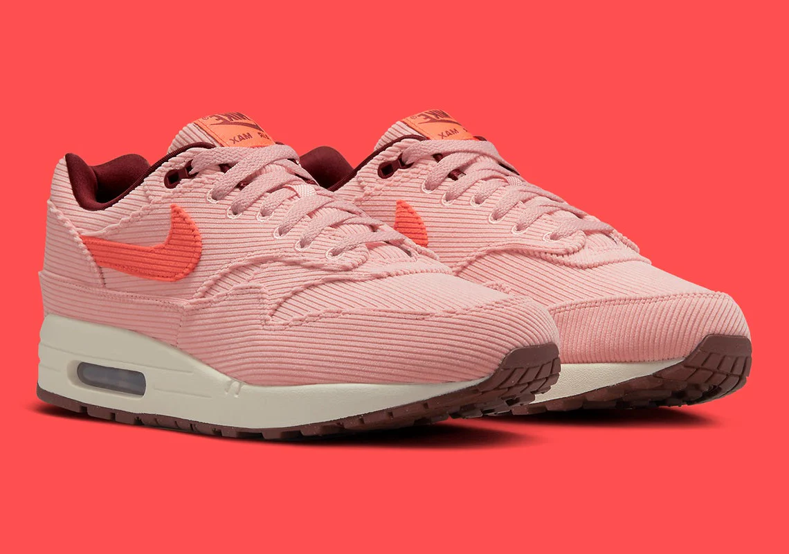 Nike Air Max 1 PRM Corduroy Coral Stardust – Image 3