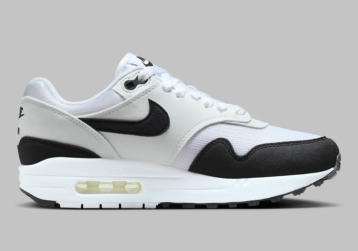 Nike Air Max 1 White Black Neutral Grey – Image 4