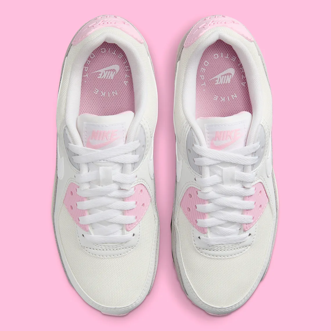 Nike Air Max 90 Athletic Department White Pink – Image 8