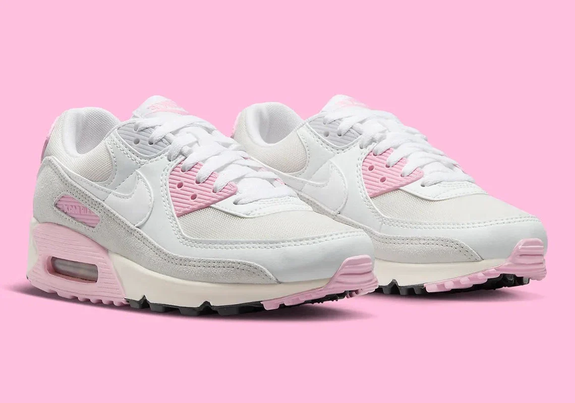 Nike Air Max 90 Athletic Department White Pink – Image 4