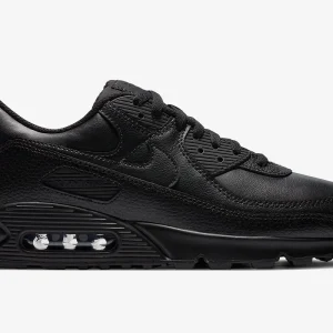 Nike Air Max 90 Leather Triple Black (2020)