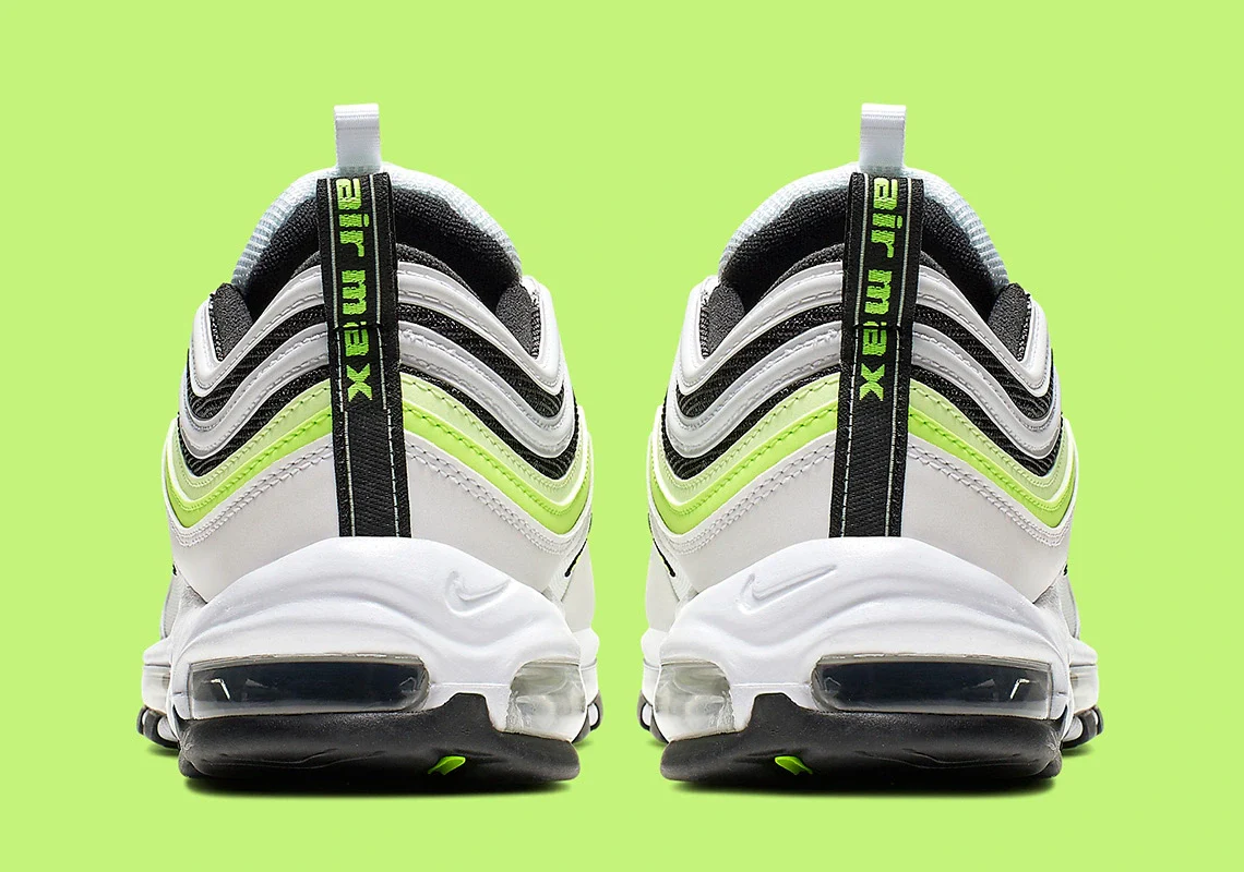 Nike - Air Max 97 White Black Volt – Image 6