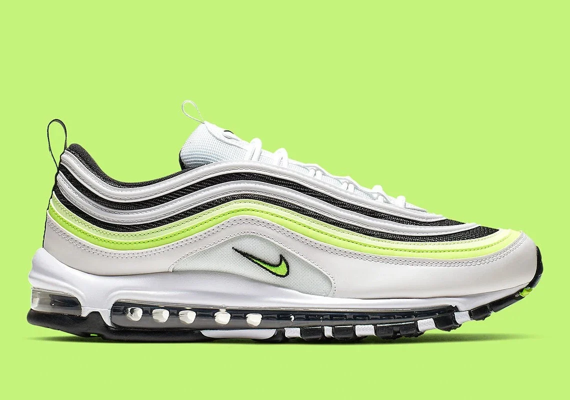 Nike - Air Max 97 White Black Volt – Image 2