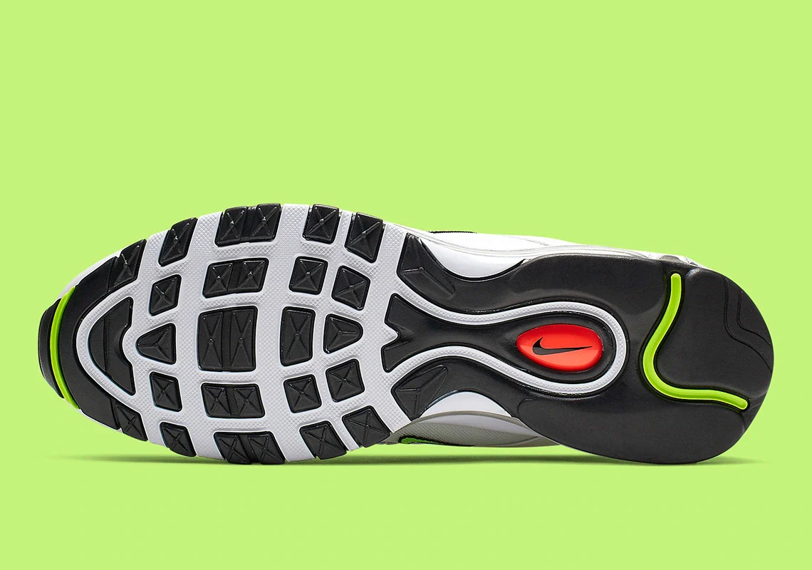 Nike - Air Max 97 White Black Volt – Image 7