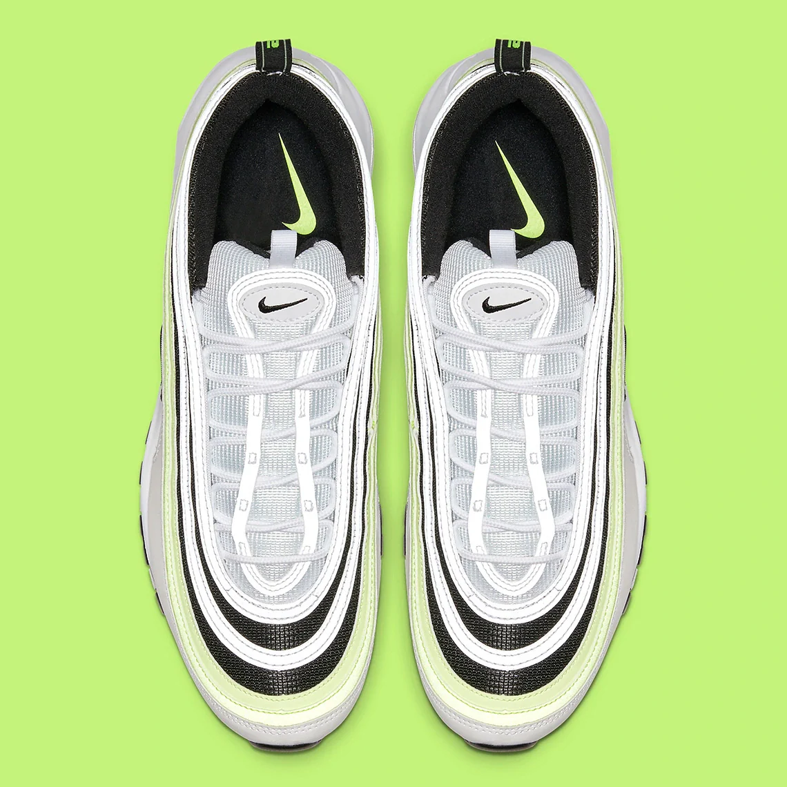 Nike - Air Max 97 White Black Volt – Image 5