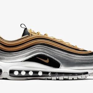 Nike - Air Max 97 Metallic Gold Black