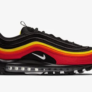 Nike Air Max 97 Black Chile Red Magma Orange