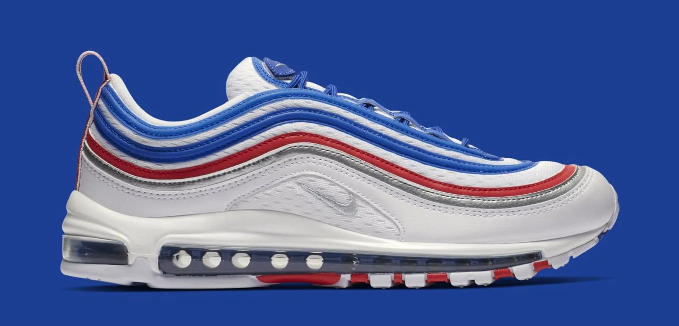 Nike - Air Max 97 Game Royal Metallic Silver University Red – Image 2