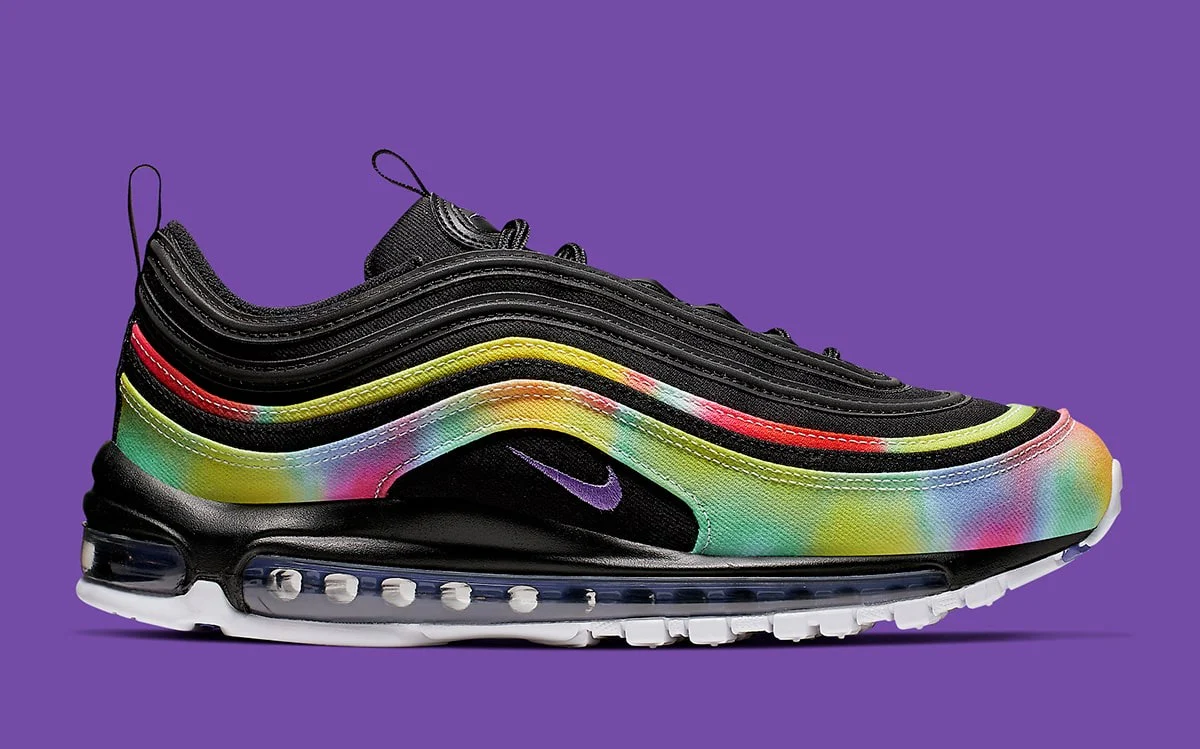 Nike - Air Max 97 Tie-Dye Black – Image 2