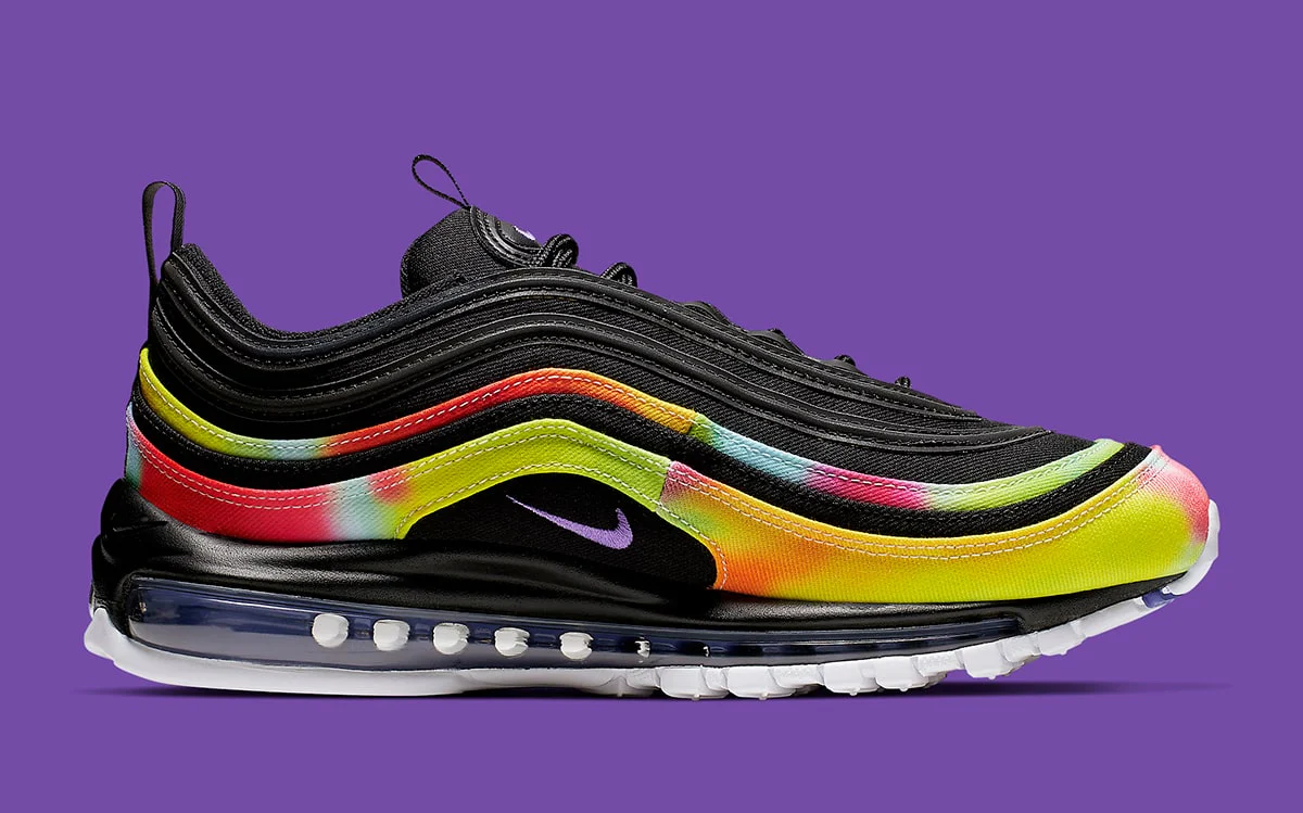Nike - Air Max 97 Tie-Dye Black – Image 4