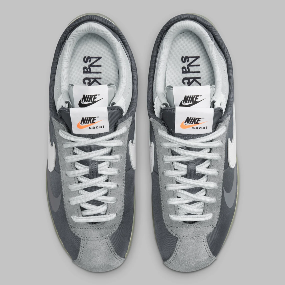 Nike Zoom Cortez SP sacai Iron Grey – Image 5