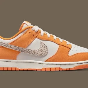 Nike Dunk Low AS Safari Swoosh Kumquat