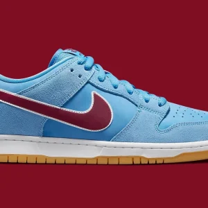 Nike SB Dunk Low Valour Blue Team Maroon