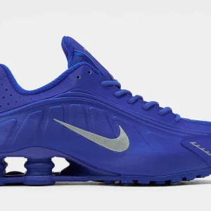 Nike Shox R4 Racer Blue Metallic Silver