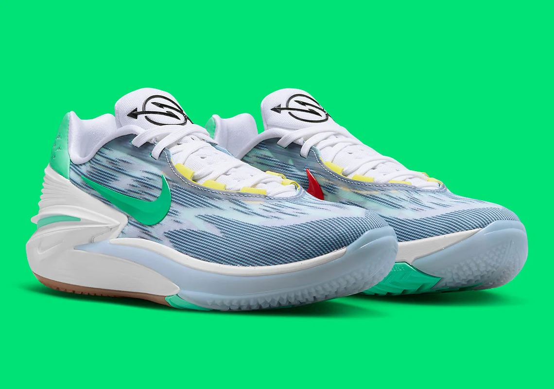Nike Zoom GT Cut 2 Blue Green Gum – Image 3