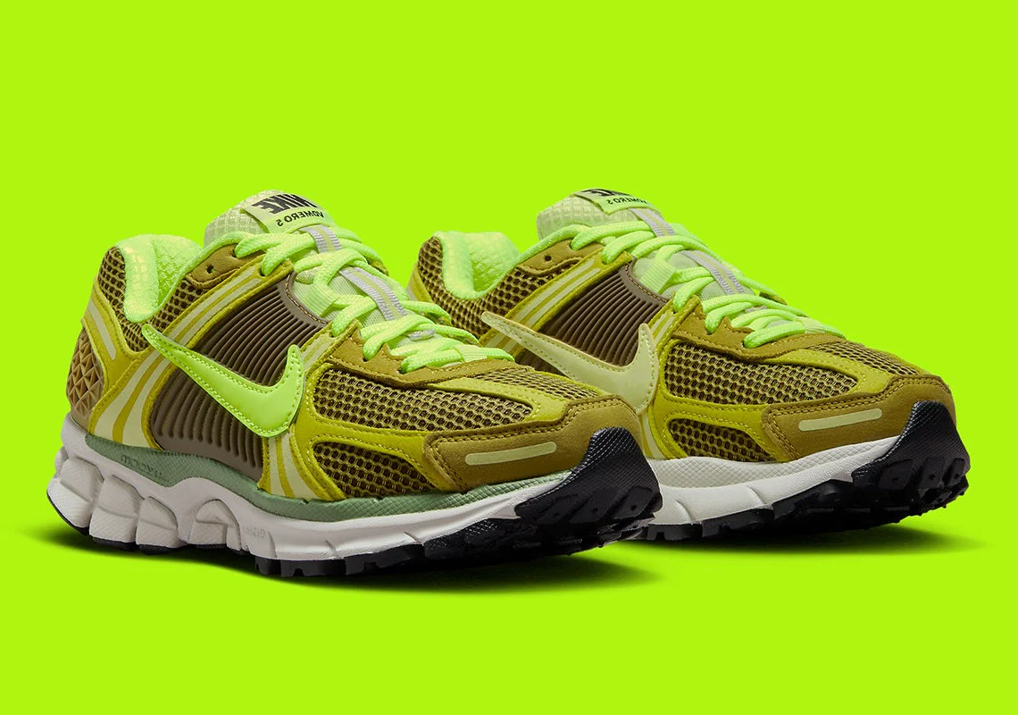 Nike Vomero 5 Olive Flak Volt – Image 3