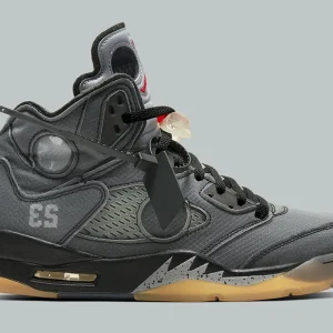 Air Jordan 5 Retro Off White Black