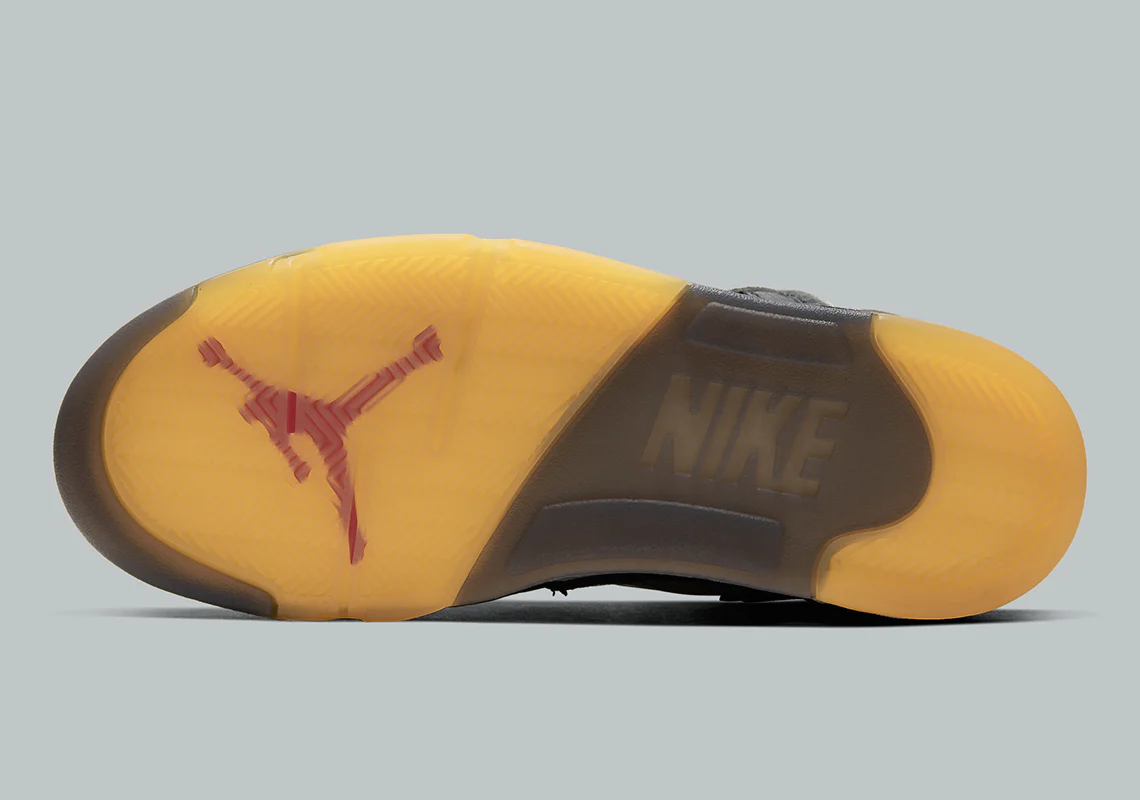 Air Jordan 5 Retro Off White Black – Image 9