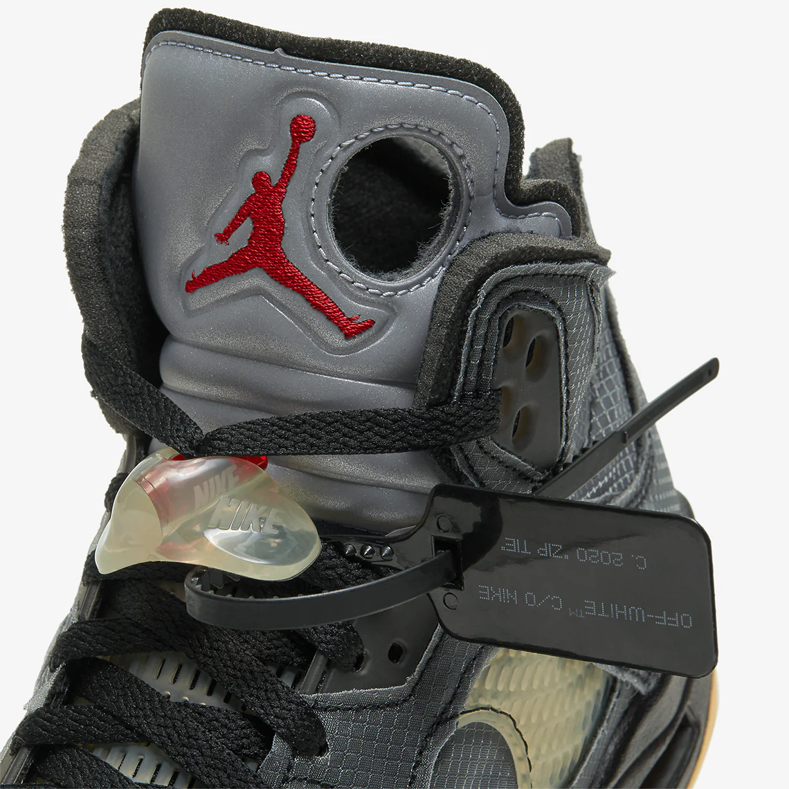 Air Jordan 5 Retro Off White Black – Image 8
