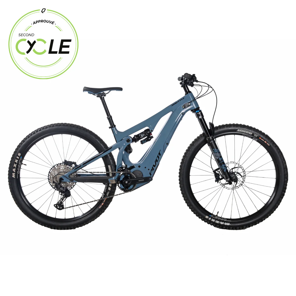 Pivot Shuttle Emtb Ride SLX/XT Bleu Small 2022 - Occasion – Image 2