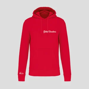 Sweat à capuche Christmas Rouge