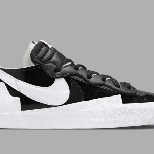 Nike Blazer Low Sacai Black Patent Leather