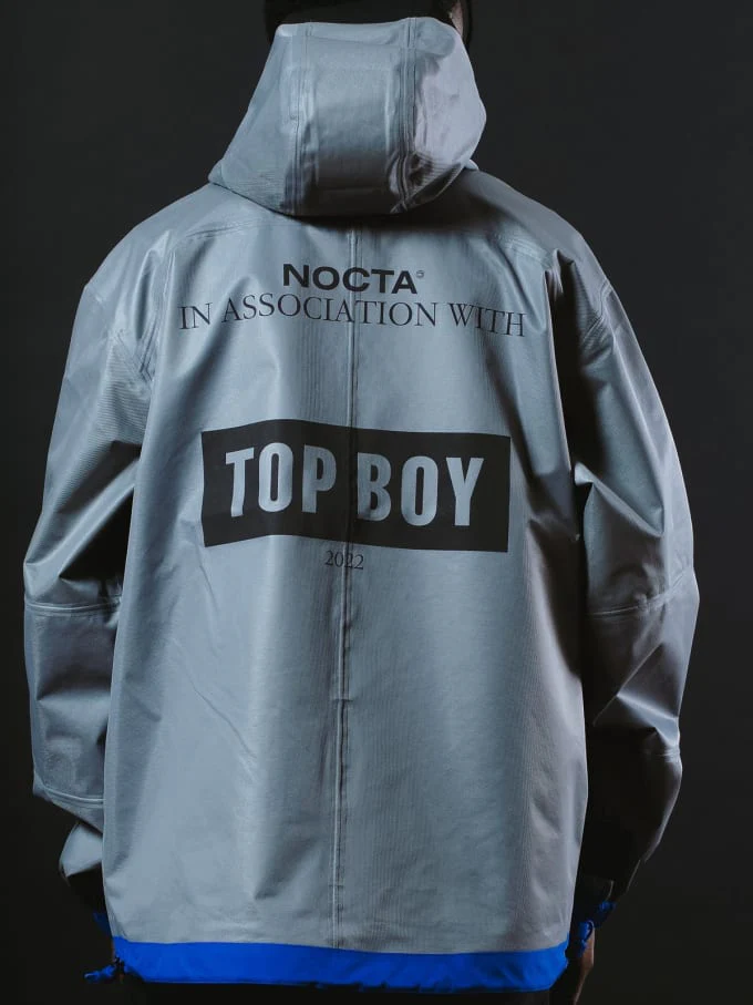 Nike x Nocta x Top Boy Alien GORE-TEX Jacket Blue Black – Image 5