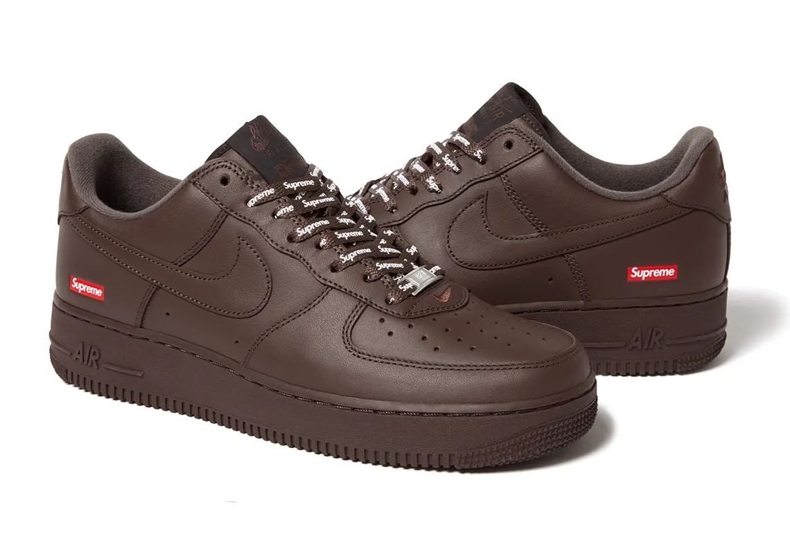 Nike Air Force 1 Low Supreme Baroque Brown – Image 3