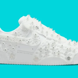 Nike Air Force 1 Low Swarovski Retroreflective Crystals White
