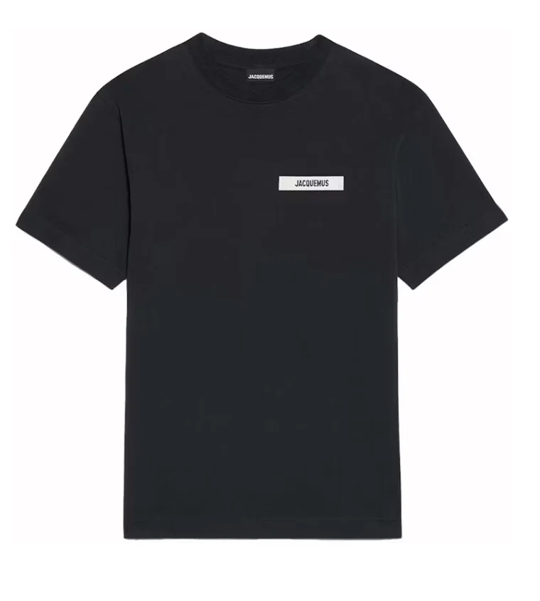 Jacquemus Le T-Shirt Gros Grain Black – Image 2