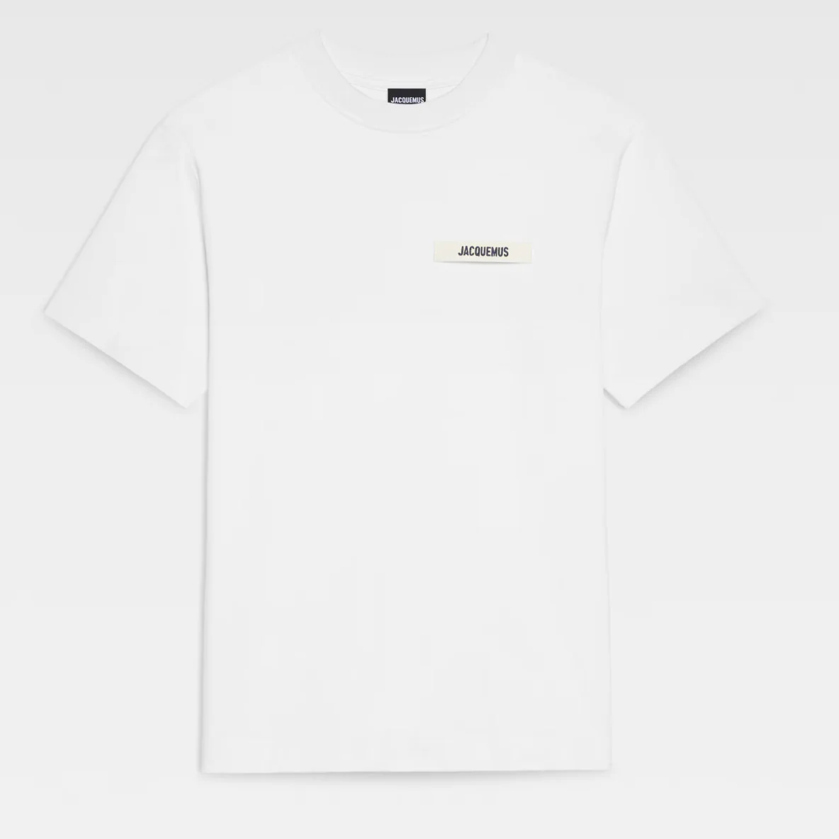 Jacquemus Le T-Shirt Gros Grain White – Image 2