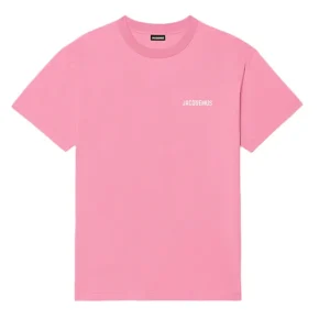 Jacquemus Le T-shirt Logo T-shirt Pink